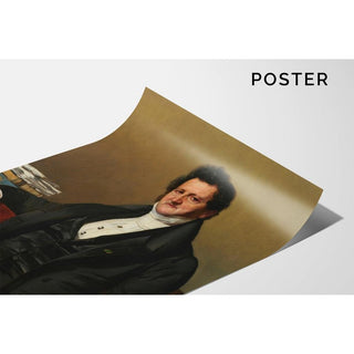 Le banquier David Seligmann, baron von Eichthal - Franz Xaver Winterhalter | Reproduction Tableau Décoration murale affiche copie