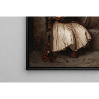 Le joueur de luth - Jean-Léon Gérôme | Reproduction Tableau Décoration murale affiche copie