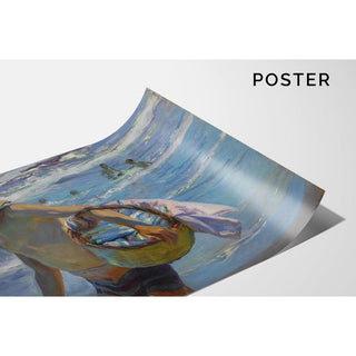 Le pêcheur - Joaquín Sorolla | Reproduction Tableau Décoration murale affiche copie