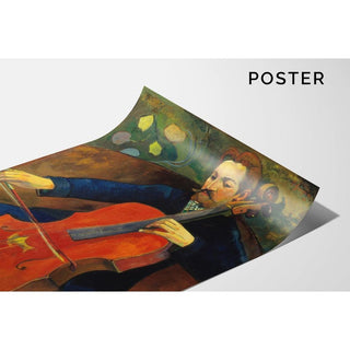 Le violoncelliste Schneklud - Paul Gauguin | Reproduction Tableau Décoration murale affiche copie