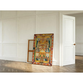 Leantika, Grand Hôtel Géant, sur le lac Lion; Inde - Adolf Wolifli | Reproduction Tableau Décoration murale affiche copie