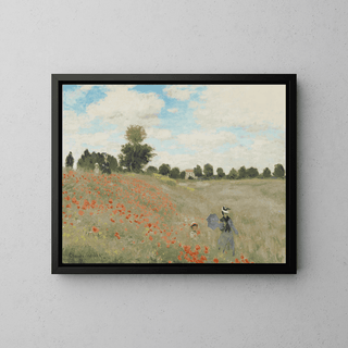 Les Coquelicots - Claude Monet | Reproduction Tableau Décoration murale affiche copie