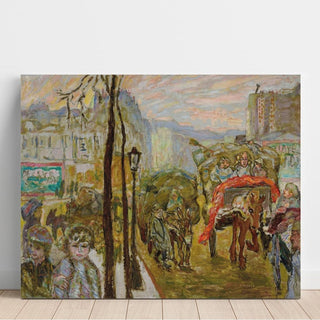 Les chiffonniers ou Le retour des halles - Pierre Bonnard | Reproduction Tableau Décoration murale affiche copie