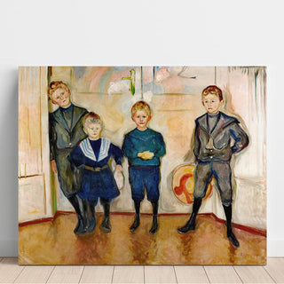 Les fils du Dr Linde - Edvard Munch | Reproduction Tableau Décoration murale affiche copie
