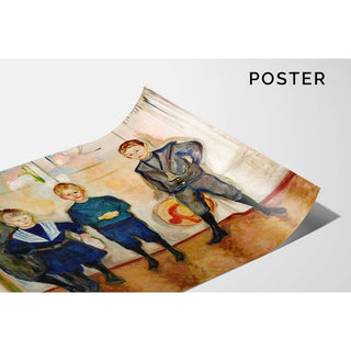 Les fils du Dr Linde - Edvard Munch | Reproduction Tableau Décoration murale affiche copie