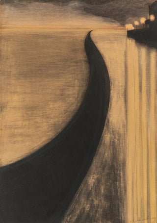 Lon Spilliaert - Digue et lumires dOstende.webp