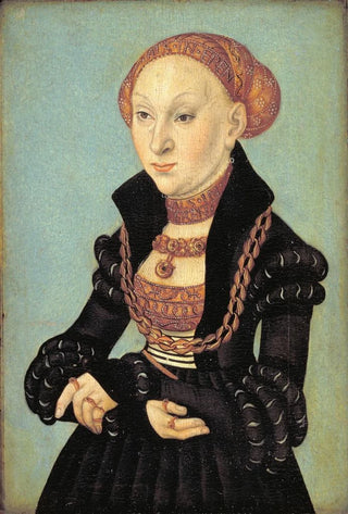 Lucas Cranach the Elder - Portrait of the Electress Sibyl of Saxony 15101569.webp