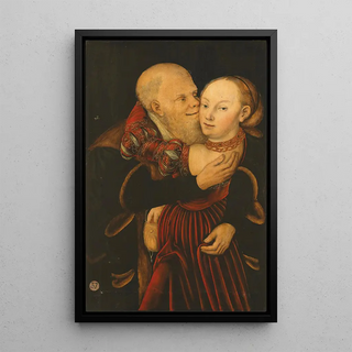 Lucas Cranach the Younger - IllMatched Lovers.webp