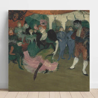 Marcelle Lender dansant le boléro dans Chilperic - Henri de Toulouse-Lautrec | Reproduction Tableau Décoration murale affiche copie