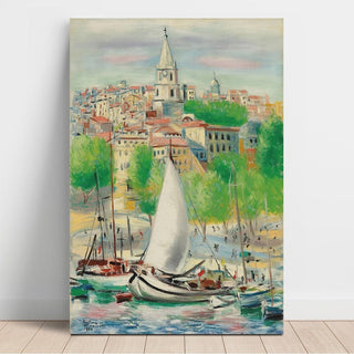 Marseille - Moïse Kisling | Reproduction Tableau Décoration murale affiche copie