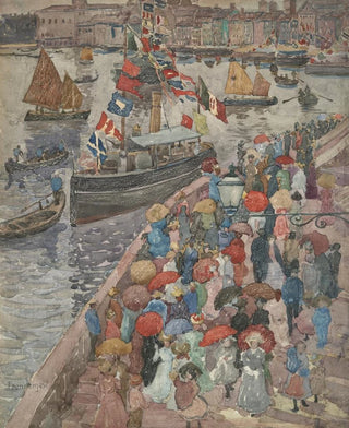Maurice Prendergast - The Quai Venice.webp