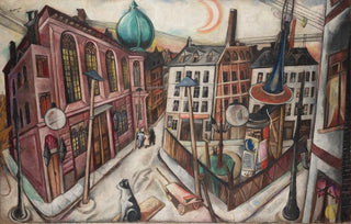 Max Beckmann - The Synagogue in Frankfurt am Main.webp