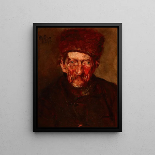 Max Liebermann - Study Bust of a Man.webp