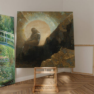 Mélancolie - Odilon Redon | Reproduction Tableau Décoration murale affiche copie