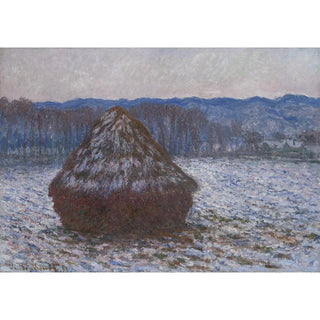 Meule de blé - Claude Monet | Reproduction Tableau Décoration murale affiche copie