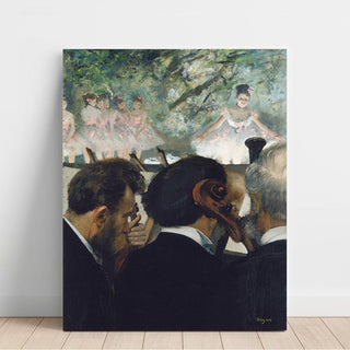 Musiciens d'orchestre - Edgar Degas | Reproduction Tableau Décoration murale affiche copie