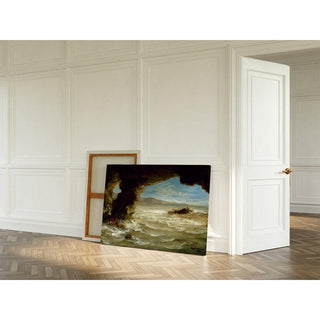 Naufrage sur la côte - Eugène Delacroix | Reproduction Tableau Décoration murale affiche copie
