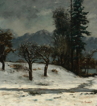Neige - Gustave Courbet