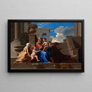 Nicolas Poussin - The Holy Family on the Steps.webp