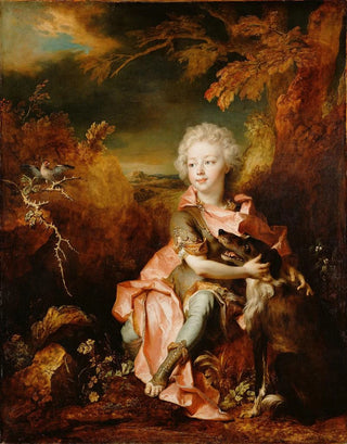 Nicolas de Largillire - Portrait of a Boy in Fancy Dress.webp