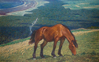 Nils Kreuger - Grazing Horse.webp