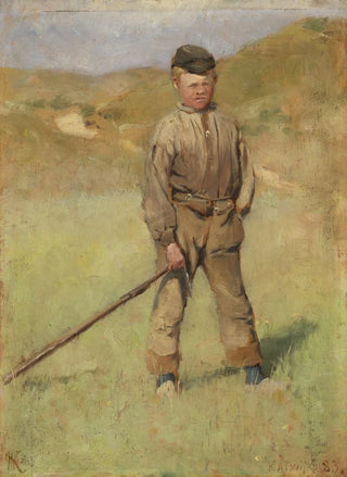 Nils Kreuger - Ung pojke motiv frn Holland.webp