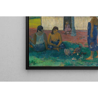 No te aha oe riri Pourquoi es-tu en colère - Paul Gauguin | Reproduction Tableau Décoration murale affiche copie