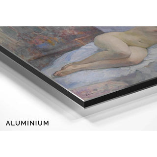 Nu Couché devant la Fenêtre Ouverte - Henri Lebasque | Reproduction Tableau Décoration murale affiche copie