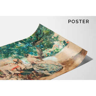 Nuage d'été - Joaquín Sorolla | Reproduction Tableau Décoration murale affiche copie