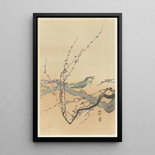 Ohara Koson - Songbird and plum blossom.webp