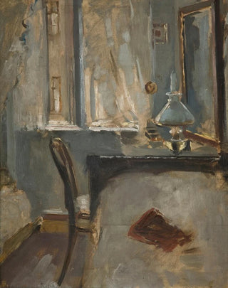 Olga Boznanska - Study of the Interior of the Artists Studio in Krakow.webp