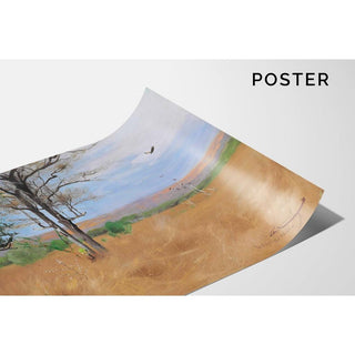 Ost Africa - Wilhelm Kuhnert | Reproduction Tableau Décoration murale affiche copie