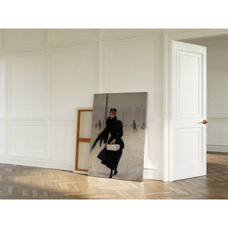 Parisienne sur la place de la Concorde - Jean Béraud | Reproduction Tableau Décoration murale affiche copie