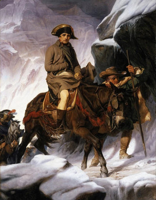 Paul Delaroche - Napoleon Crossing the Alps.webp