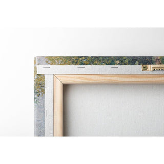 Paysage avec Deux Personnages, Éragny, Automne - Camille Pissarro | Reproduction Tableau Décoration murale affiche copie