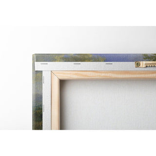 Paysage avec rivière - Christian Georg Schütz the elder | Reproduction Tableau Décoration murale affiche copie