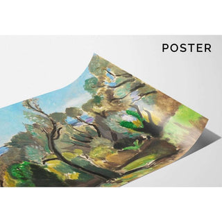 Paysage du Mont-Boron - Henri Matisse | Reproduction Tableau Décoration murale affiche copie