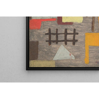 Paysage surréaliste avec une clôture - Sasza Blonder | Reproduction Tableau Décoration murale affiche copie