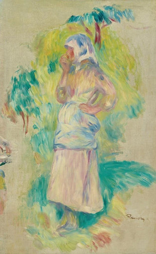 PierreAuguste Renoir - Jeune paysanne mangeant une pomme Gabrielle Dufour.webp