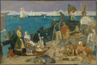 Pierre Puvis de Chavannes - Marseilles Gateway to the Orient.webp