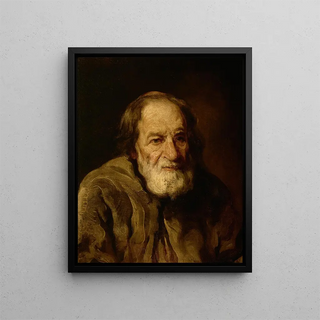 Piotr Michaowski - Study of an Old Peasant.webp