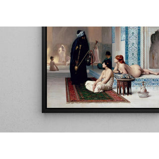 Piscine dans un harem - Jean-Léon Gérôme | Reproduction Tableau Décoration murale affiche copie