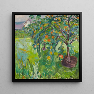 Pommier près de l'atelier - Edvard Munch