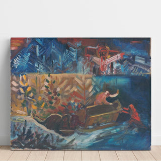 Porter les malades - Arnold Peter Weisz-Kubínčan | Reproduction Tableau Décoration murale affiche copie