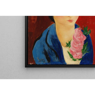 Portrait - Moïse Kisling | Reproduction Tableau Décoration murale affiche copie