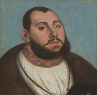 Portrait de Jean Frédéric le Magnanime, Électeur et Duc de Saxe - Lucas Cranach l'Ancien