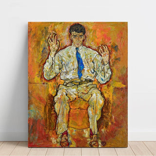 Portrait de Paris von Gütersloh d'Egon Schiele | Reproduction Tableau Décoration murale affiche copie