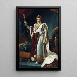 Portrait de l'Empereur Napoléon Ier réalisé de François Gérard | Reproduction Tableau Décoration murale affiche copie
