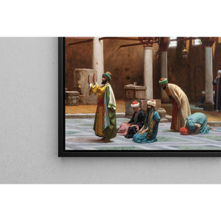 Prières à la mosquée - Jean-Léon Gérôme | Reproduction Tableau Décoration murale affiche copie