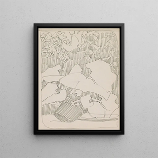 Reijer Stolk - Plant en hangende takken met bladeren.webp